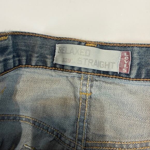 Levi’s 559 Custom Distressed Cut Off Shorts Sz XL - Picture 8 of 10